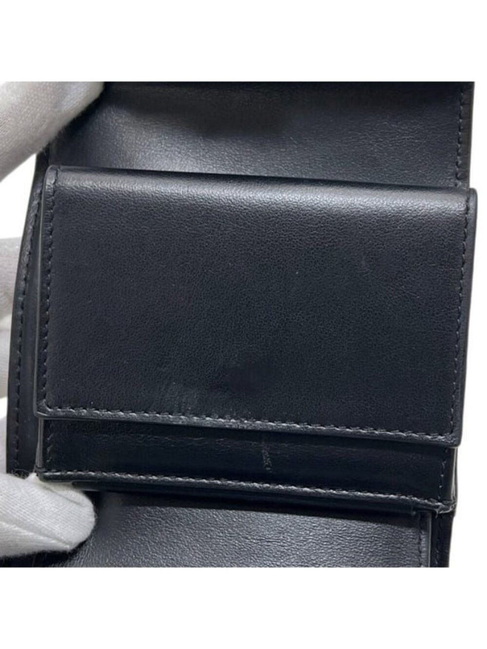 Celine Trifold Wallet Small Flap Black - Picture 10 of 10